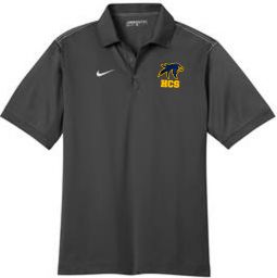 Nike Dri-FIT Sport Swoosh Pique Polo, Flint Grey